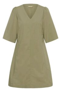 Bendine Dress - Dusky Green