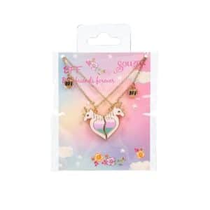 BFF vriendschapsketting unicorn - set van 2