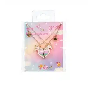 BFF vriendschapsketting unicorn - set van 2