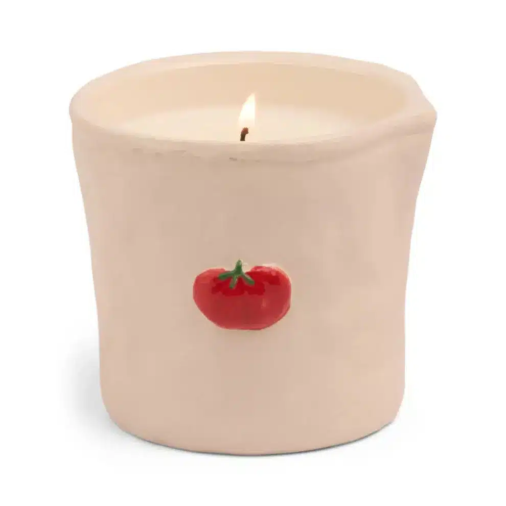 Bistro Tomato Ceramic Candle - Heirloom Tomato