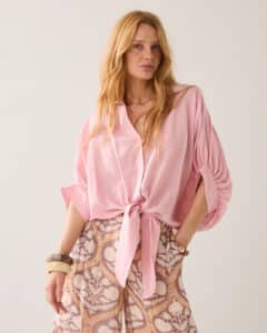 Blouse batsleeves – Rose Quartz