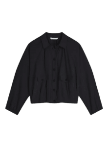 Blouse jacket Lyocell blend - Black
