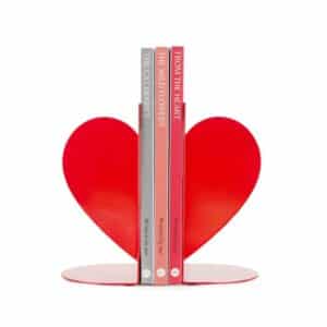 Bookend Love red metal