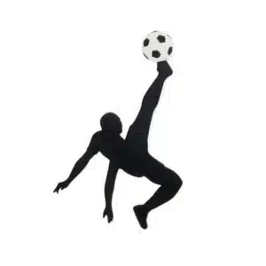 Bookmark Bicycle Kick - Black/White