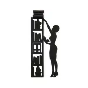Bookmark The Library - Black