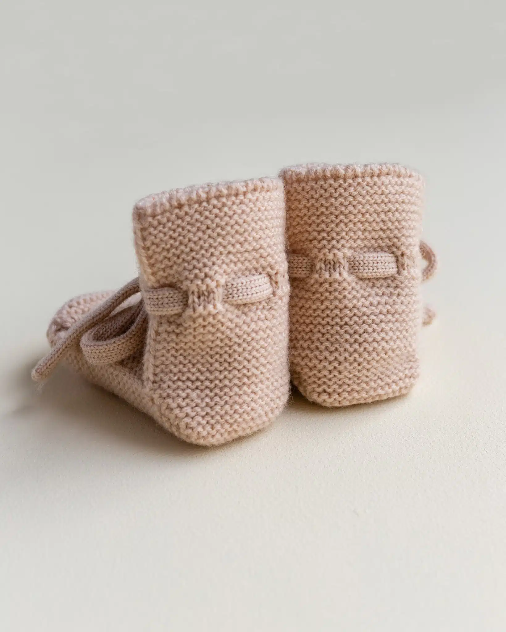 Booties - 0-9 mnd - Apricot