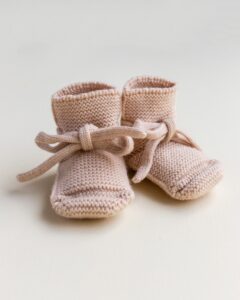 Booties - 0-9 mnd - Apricot