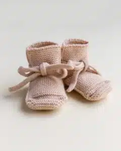 Booties - 0-9 mnd - Apricot