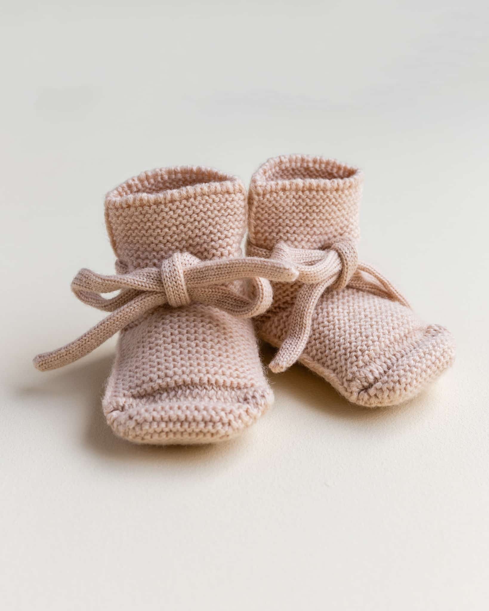 Booties - 0-9 mnd - Apricot