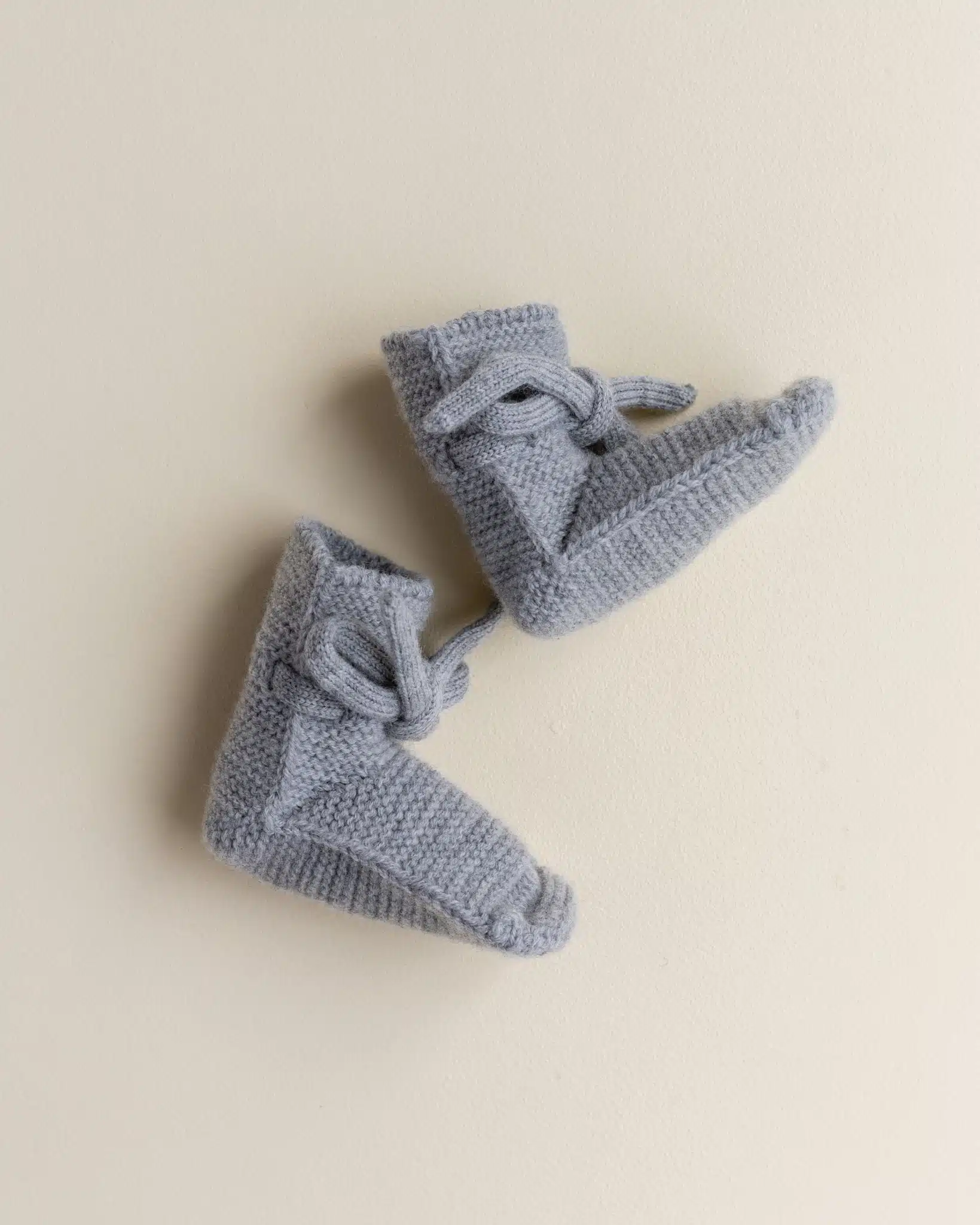Booties - 0-9 mnd - Grey Melange