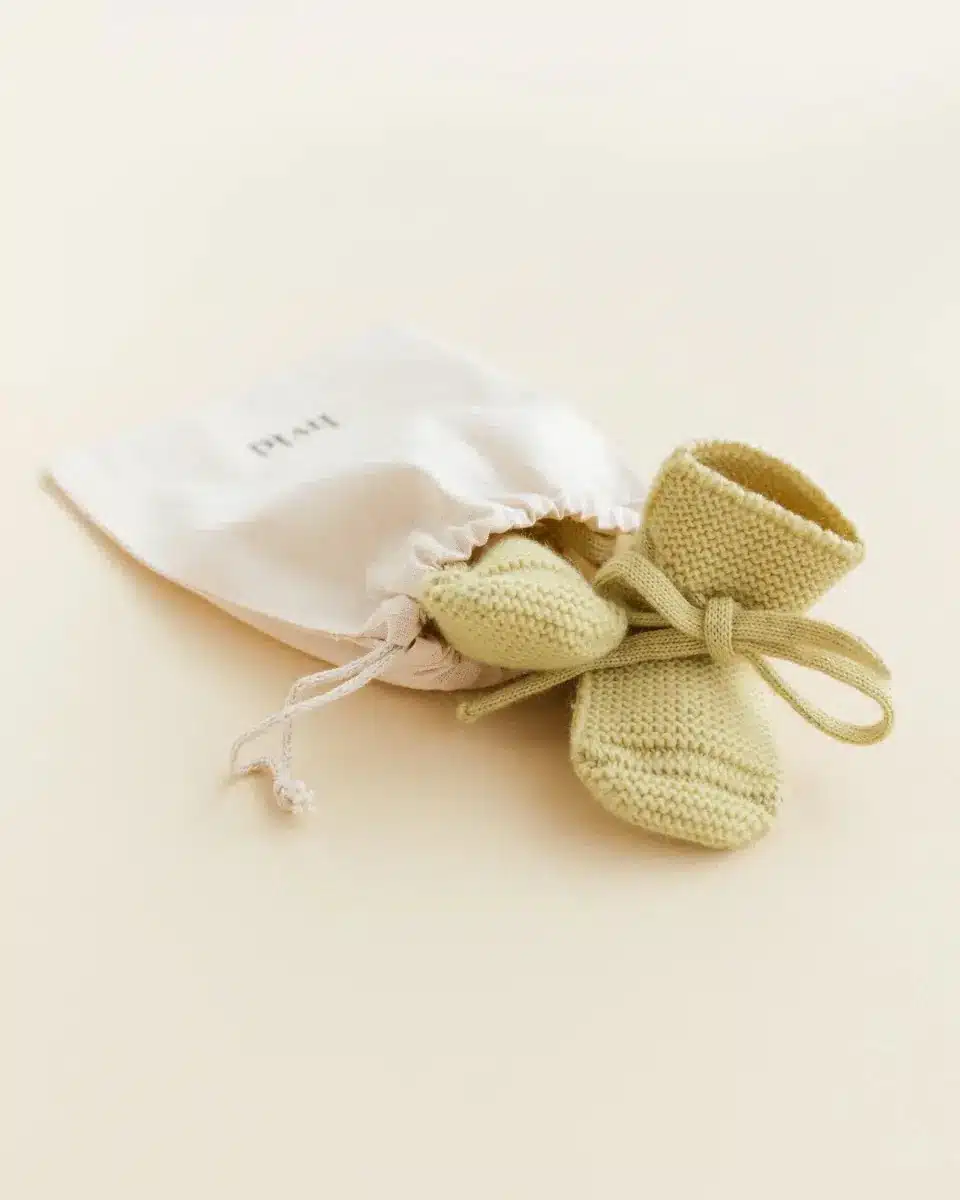 Booties - 0-9 mnd - Light Yellow