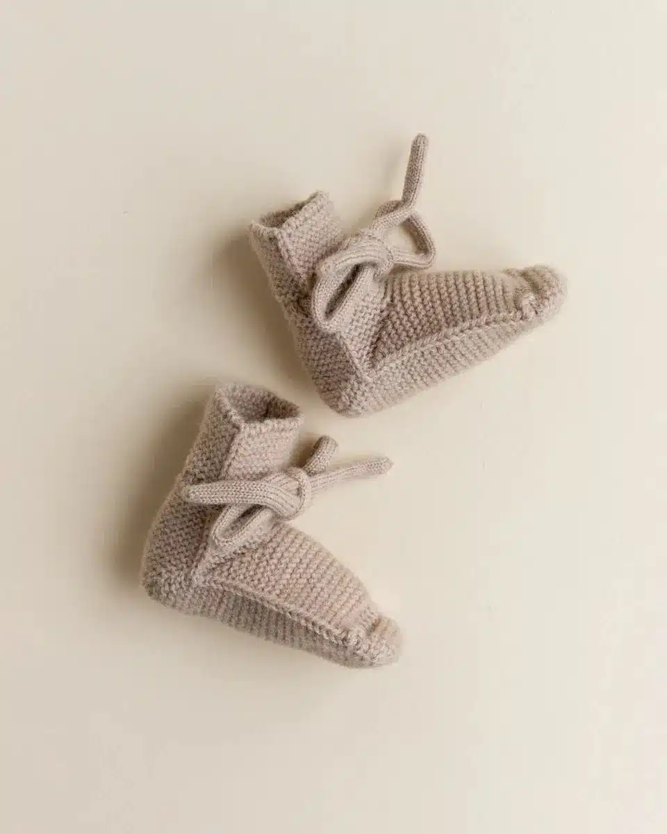 Booties - 9-15 mnd - Sand