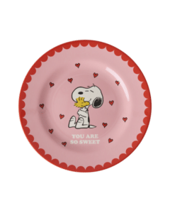 Bordje - Roze - Snoopy Print