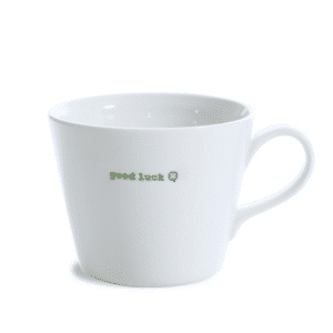 Bucket Mug good luck