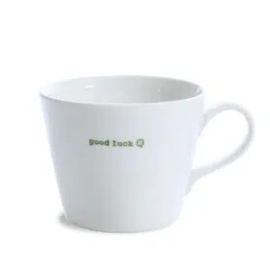 Bucket Mug good luck
