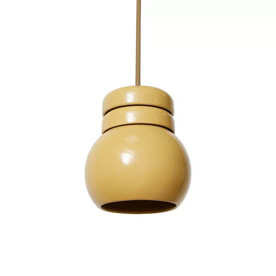 Bulb pendant lamp - Mustard