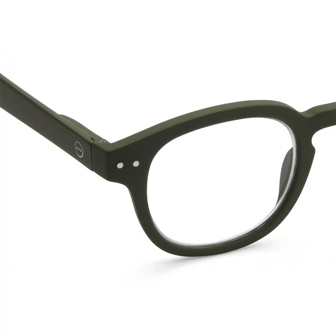 # C Leesbril - Kaki Green