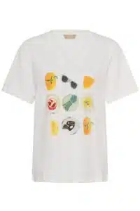 Cahil Gith T-Shirt - Spring Gardenia