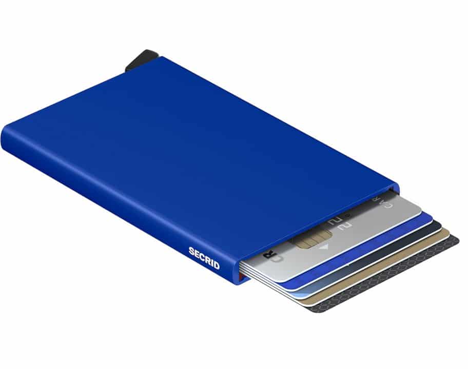 Cardprotector Aluminium – Blue