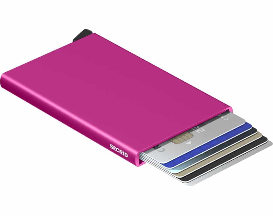 Cardprotector Aluminium – Fuchsia