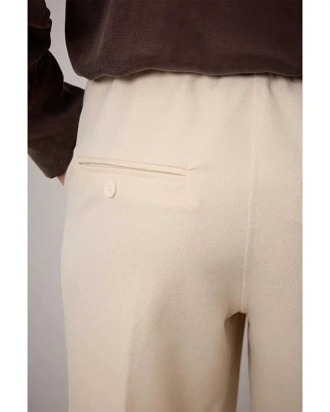 Carmelia pants Solead Laminato - Ivory
