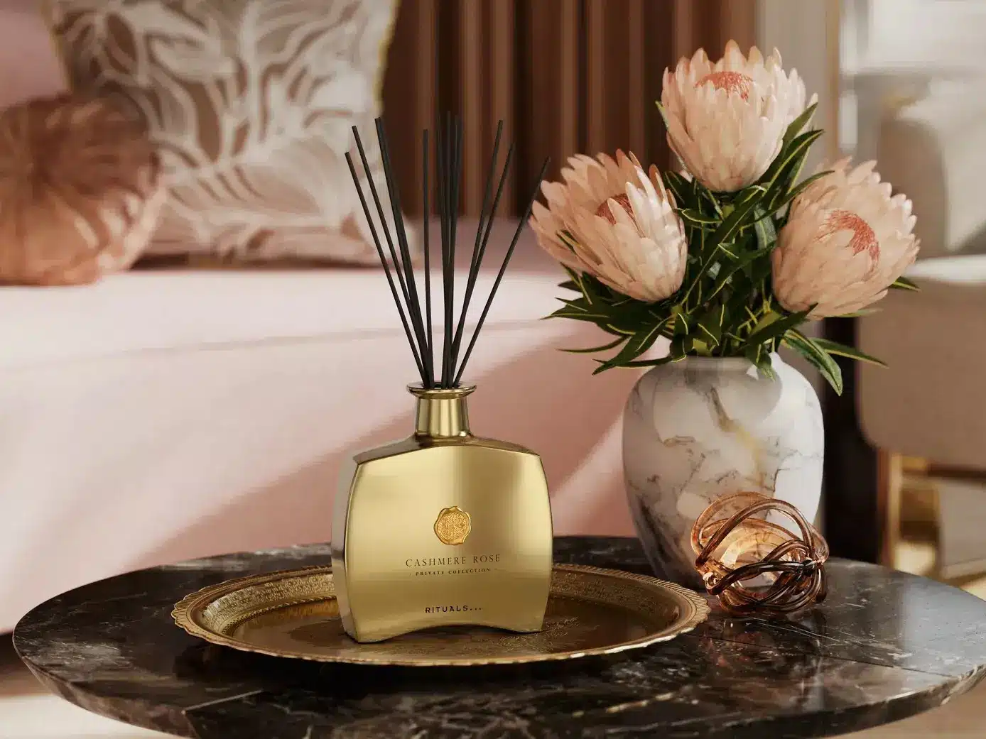 Cashmere Rose Fragrance Sticks 450ml