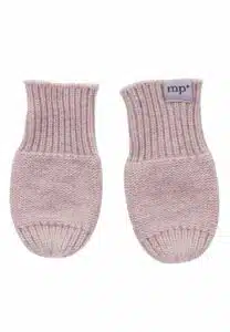 Cassidy mittens – French Rose 0-1Y