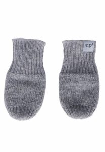 Cassidy mittens – Medium Grey Melange 0-1Y