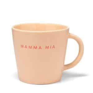 Ceramic cappuccino cup MAMMA MIA
