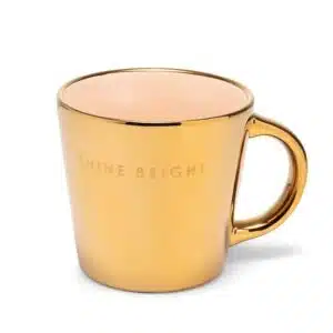 Ceramic cappuccino cup SHINE BRIGHT