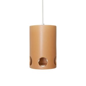 Ceramic pendant lamp - Peach