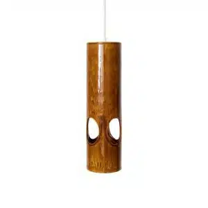Ceramic pendant lamp - Rosewood