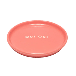 Ceramic petit four plate OUI OUI!