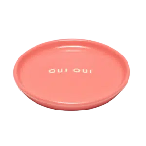 Ceramic petit four plate OUI OUI!