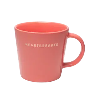 Ceramic tea cup HEARTBREAKER