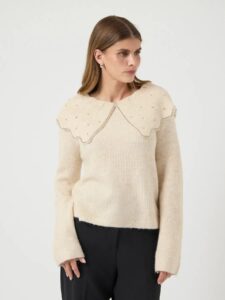 Charma Knit Pullover – Birch