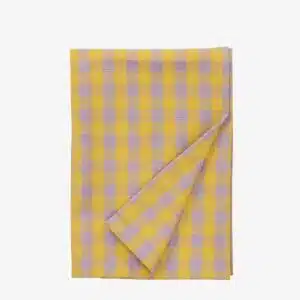 Checked kitchen towel - Yellow
