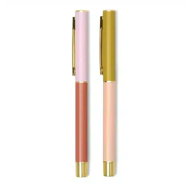 Color Block Pens - Rosewood/Blush (set of 2)