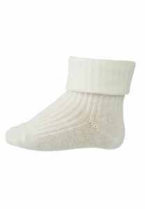 Cotton rib baby socks - Snow White 19/21