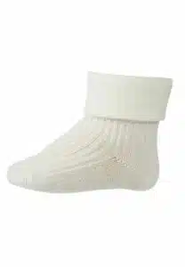 Cotton rib baby socks - Snow White 19/21