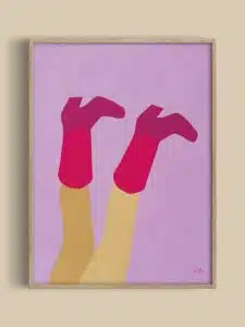 Cowgirl boots - 30x40 cm