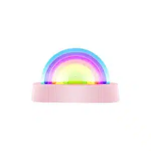 Dancing Rainbow lamp - Pink