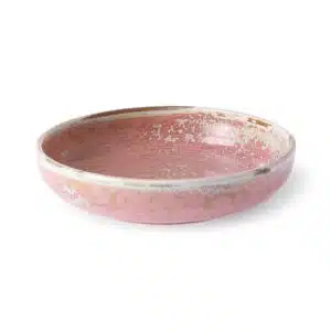 Deep plate M - Rustic pink