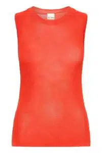Delany Top - Fiery Red