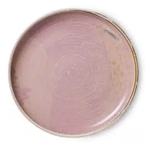 Dinner Plate - Rustic pink