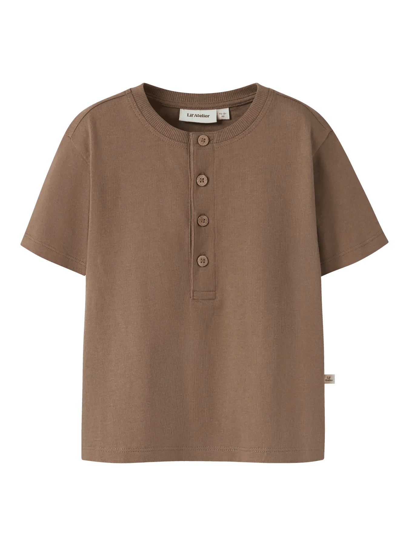 Dolan Len SS Loose Top – Coca Mocha