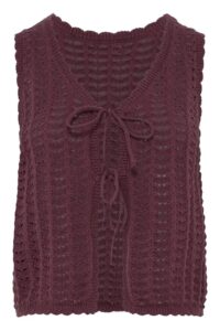 Dosia Waistcoat - Vineyard Wine