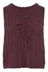 Dosia Waistcoat - Vineyard Wine
