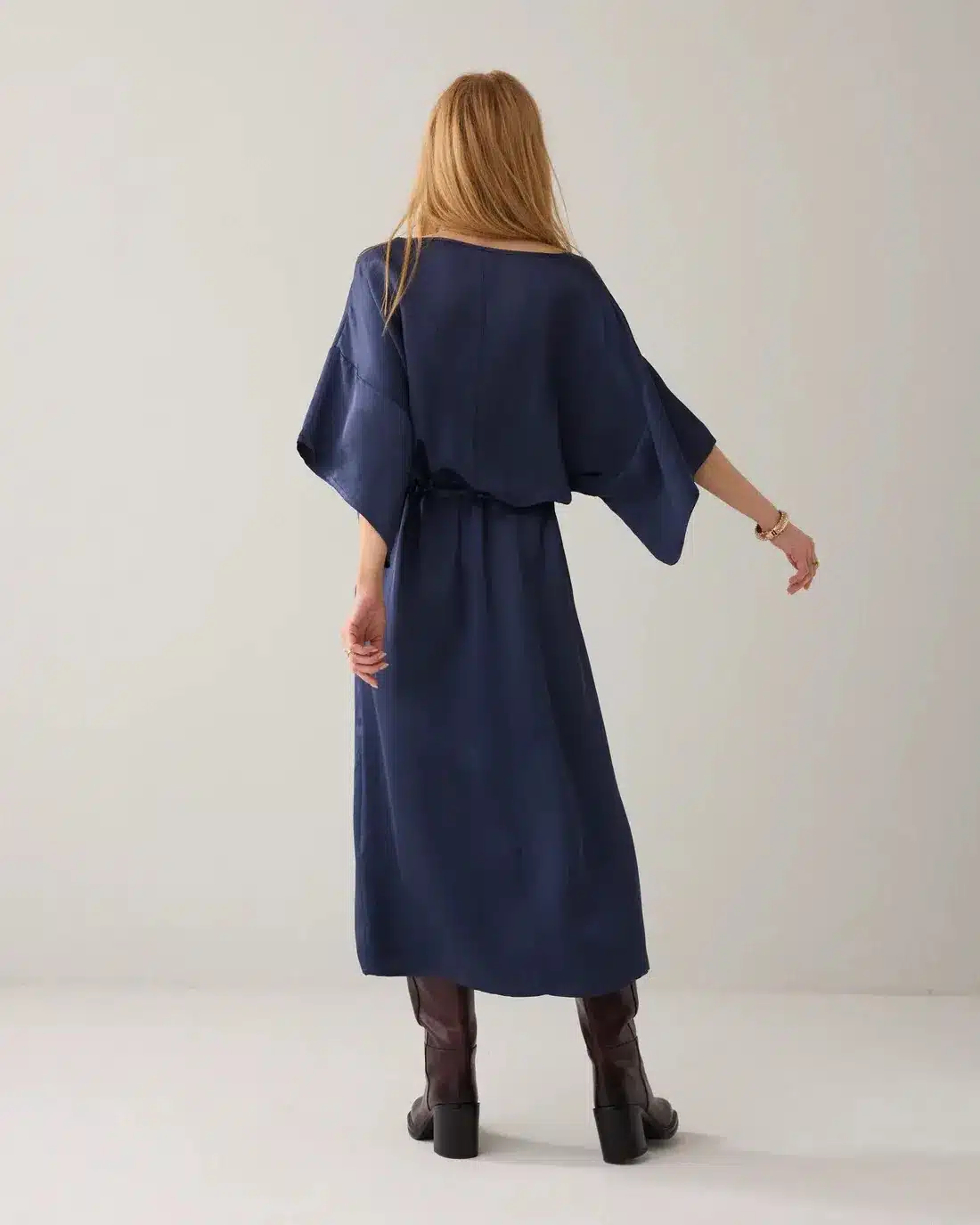 Dress Heavy silky touch - Navynoir