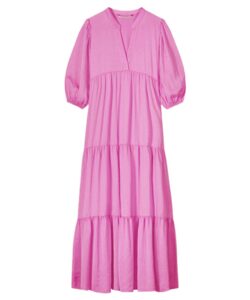 Dress long silky touch - Cyclaam